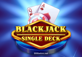 Hình ảnh minh họa trò chơi Backjack Single Deck tại 999bet